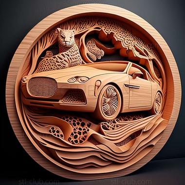 3D мадэль Jaguar XF (STL)
